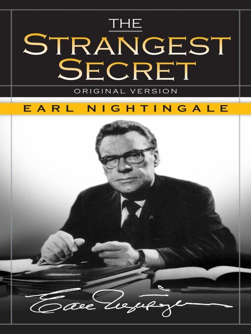 Title details for The Strangest Secret by Earl Nightingale - Available